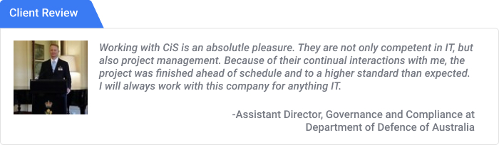 Client Review Cyber Infrastructure Inc